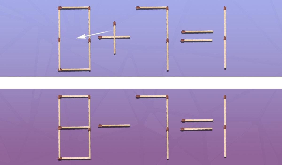 Morate pomaknuti jednu šibicu kako bi jednakost bila točna: brzi IQ test