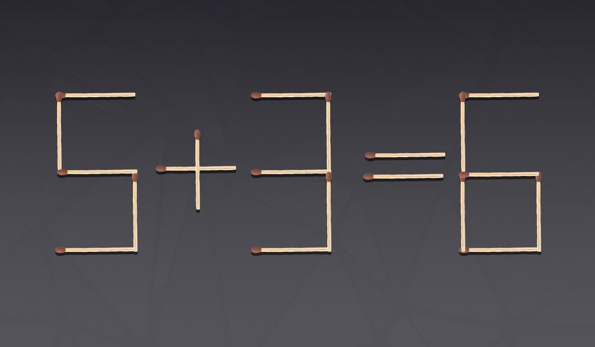 Vrlo teška zagonetka: trebate pomaknuti samo jednu šibicu