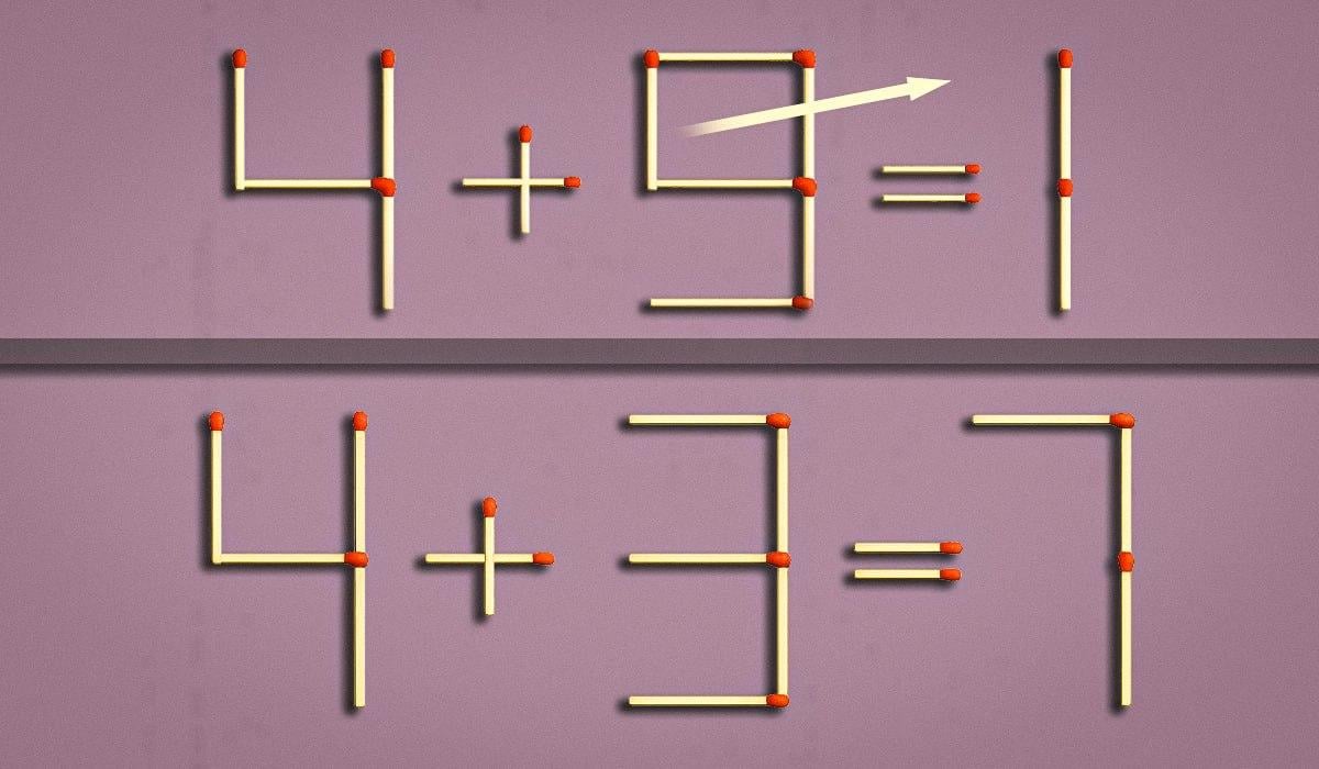 Samo 2% ljudi može popraviti neriješen rezultat u 8 sekundi: IQ test sa šibicama