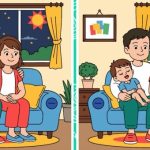 IQ izazov: pronađite 3 razlike na slici prijateljske obitelji u