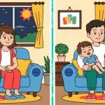 IQ izazov: pronađite 3 razlike na slici prijateljske obitelji u