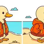 IQ test: pronađite 3 razlike na slici patke u jakni