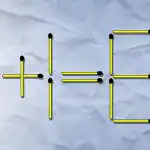 Jednu šibicu treba baciti, a drugu presložiti: težak test za