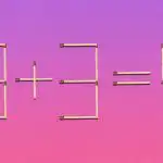 Koje dvije šibice treba premjestiti da bi se pogreška ispravila: