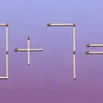 Morate pomaknuti jednu šibicu kako bi jednakost bila točna: brzi