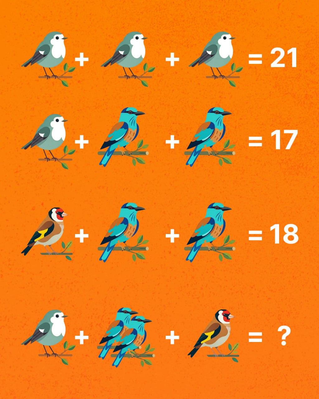 Samo genij može prebrojati sve ptice: iznenađujuće teška zagonetka