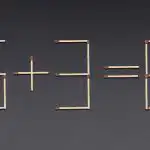 Vrlo teška zagonetka: trebate pomaknuti samo jednu šibicu Vrlo teška zagonetka: trebate pomaknuti samo jednu šibicu